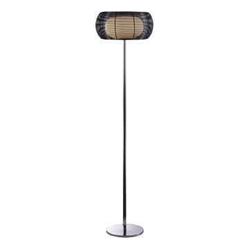 Searchlight - Επιδαπέδια λάμπα 2xE27/60W/230V μαύρο