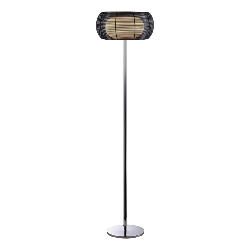 Searchlight - Επιδαπέδια λάμπα 2xE27/60W/230V μαύρο