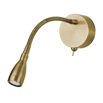 Searchlight - Επιτοίχιο σημειακό φωτιστικό LED FLEXY LED/0,8W/230V