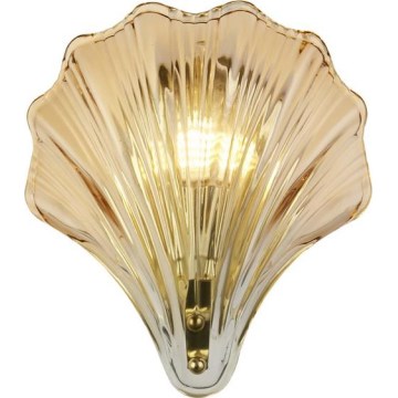 Searchlight - Επιτοίχιο φωτιστικό SHELL 1xG9/7W/230V καπνιστό