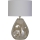 Searchlight - Επιτραπέζιο φωτιστικό DEVON 1xE27/60W/230V γκρι/καπνιστό