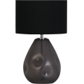 Searchlight - Επιτραπέζιο φωτιστικό DEVON 1xE27/60W/230V μαύρο