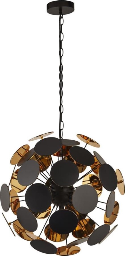 Searchlight - Κρεμαστό φωτιστικό με καλώδιο DISCUS 4xE14/60W/230V