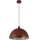 Searchlight - Κρεμαστό φωτιστικό με καλώδιο MARS 1xE27/60W/230V Ø 25 cm τούβλινο