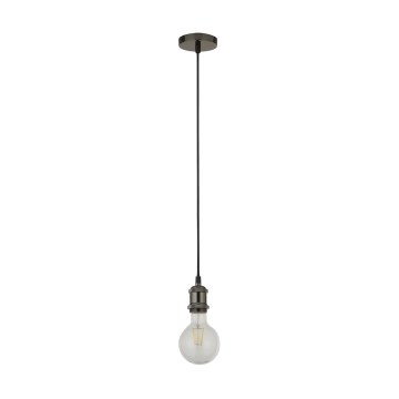 Searchlight - Κρεμαστό φωτιστικό με καλώδιο SUSPENSION 1xE27/60W/230V ανθρακί