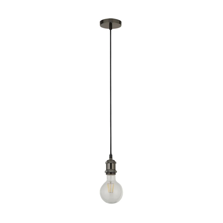 Searchlight - Κρεμαστό φωτιστικό με καλώδιο SUSPENSION 1xE27/60W/230V ανθρακί
