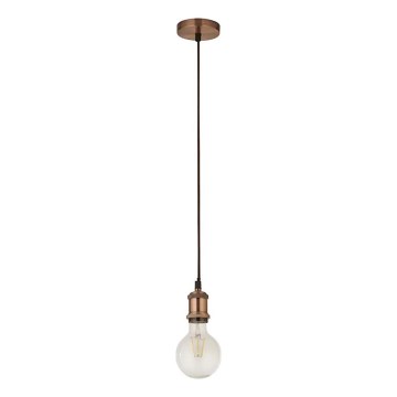 Searchlight - Κρεμαστό φωτιστικό με καλώδιο SUSPENSION 1xE27/60W/230V χάλκινο