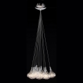 Searchlight - Κρεμαστό φωτιστικό οροφής 10xG4/20W/230V γυαλιστερό χρώμιο