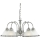 Searchlight - Κρεμαστό φωτιστικό οροφής AMERICAN DINER 5xE14/60W/230V γυαλιστερό χρώμιο
