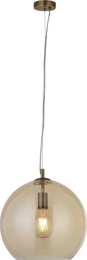 Searchlight - Κρεμαστό φωτιστικό οροφής BALLS 1xE27/60W/230V ορείχαλκος