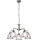 Searchlight - Κρεμαστό φωτιστικό οροφής BISTRO 5xE27/60W/230V γυαλιστερό χρώμιο