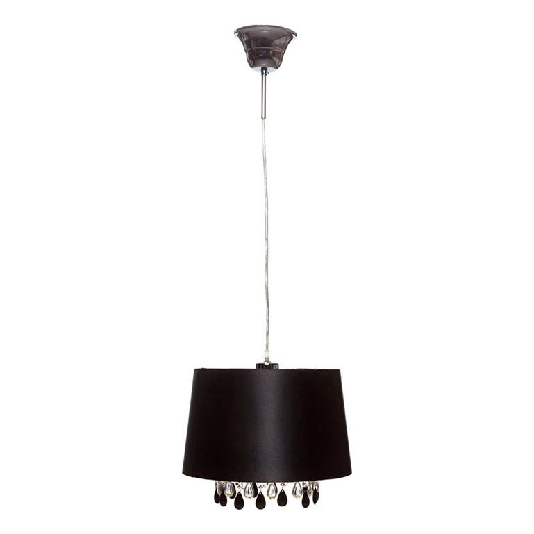 Searchlight - Κρεμαστό φωτιστικό οροφής LILA 1xE27/60W/230V μαύρο