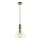 Searchlight - Κρεμαστό φωτιστικό οροφής MARGARITA 1xE27/60W/230V ορείχαλκος