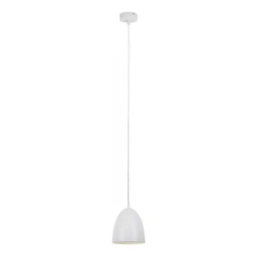 Searchlight - Κρεμαστό φωτιστικό οροφής METAL 1xE27/60W/230V διάμετρος 28 cm λευκό