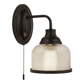 Searchlight - Λάμπα τοίχου BISTRO 1xE27/60W/230V μαύρο