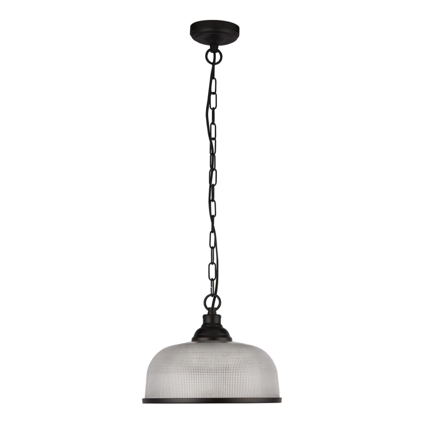 Searchlight - Πολύφωτο με αλυσίδα BISTRO 1xE27/60W/230V μαύρο