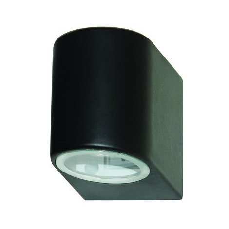 Searchlight - Φως τοίχου εξωτερικού χώρου LED LEDO 1xGU10/3W/230V IP44 μαύρο