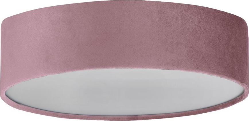 Searchlight - Φωτιστικό οροφής DRUM 3xE27/60W/230V ροζ