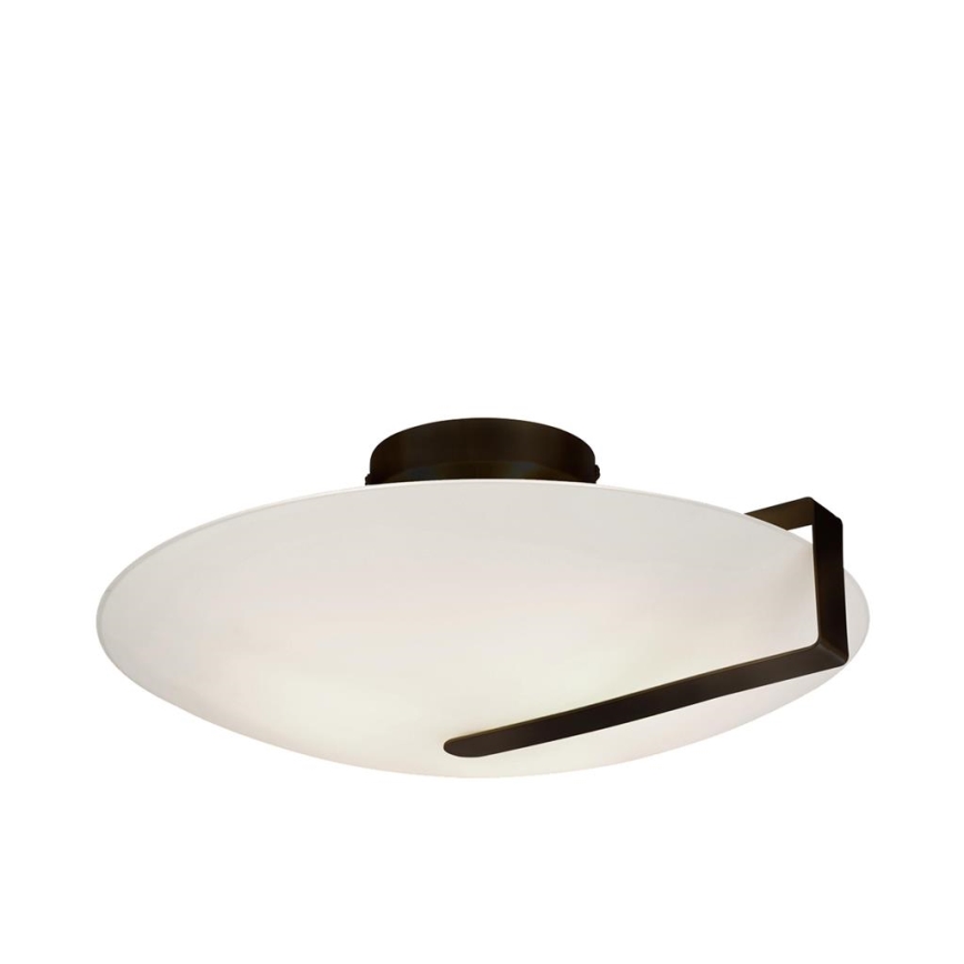 Searchlight - Φωτιστικό οροφής SUNDIAL 3xE27/40W/230V μαύρο