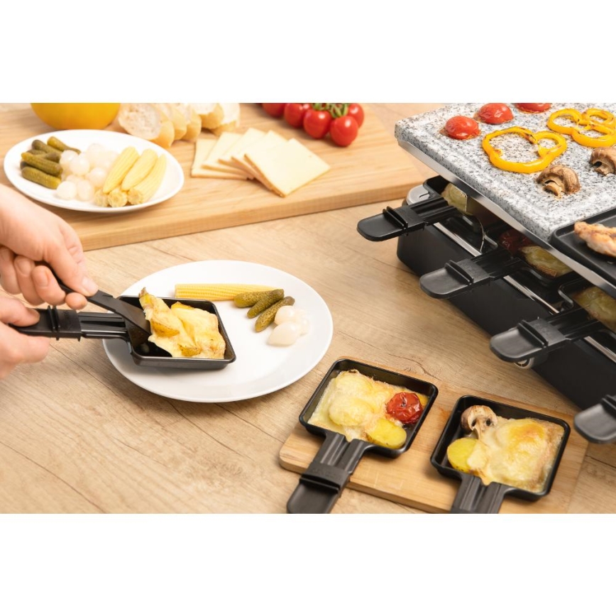 Sencor - Ηλεκτρική ψηστιέρα raclette με αξεσουάρ 1400W/230V