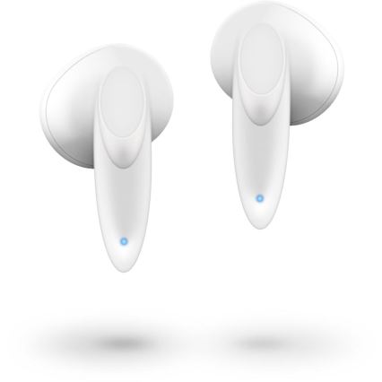 Sencor - Ασύρματα ακουστικά 230 mAh + 2x 25 mAh IPX4 λευκά