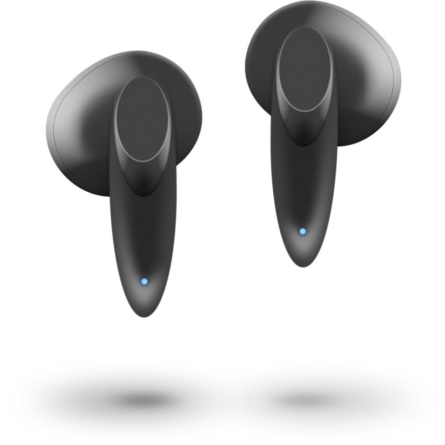 Sencor - Ασύρματα ακουστικά 230 mAh + 2x 25 mAh IPX4 μαύρο