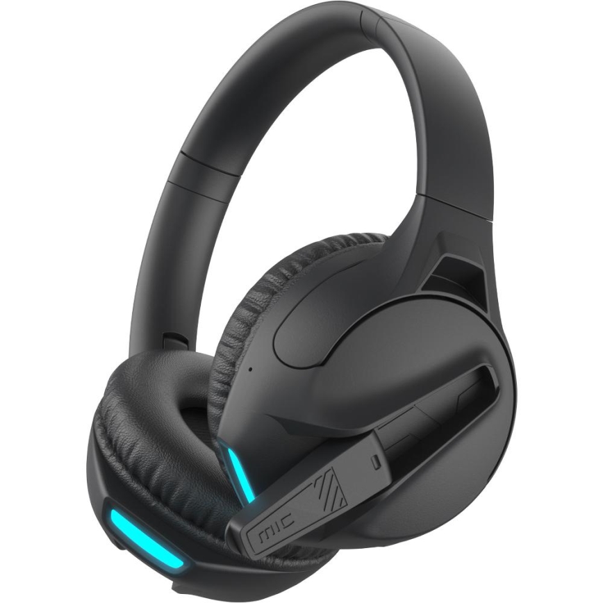 Sencor - Ασύρματα ακουστικά με μικρόφωνο 600 mAh μαύρα