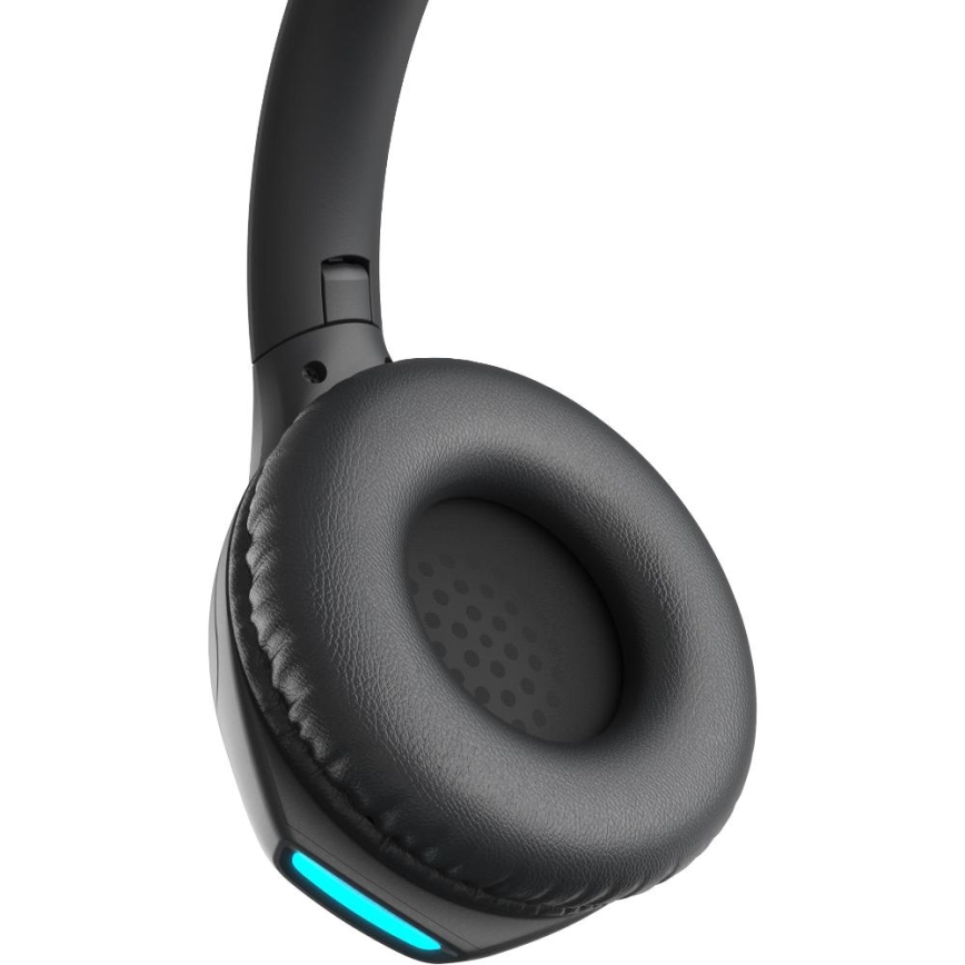 Sencor - Ασύρματα ακουστικά με μικρόφωνο 600 mAh μαύρα