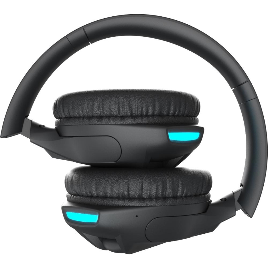 Sencor - Ασύρματα ακουστικά με μικρόφωνο 600 mAh μαύρα