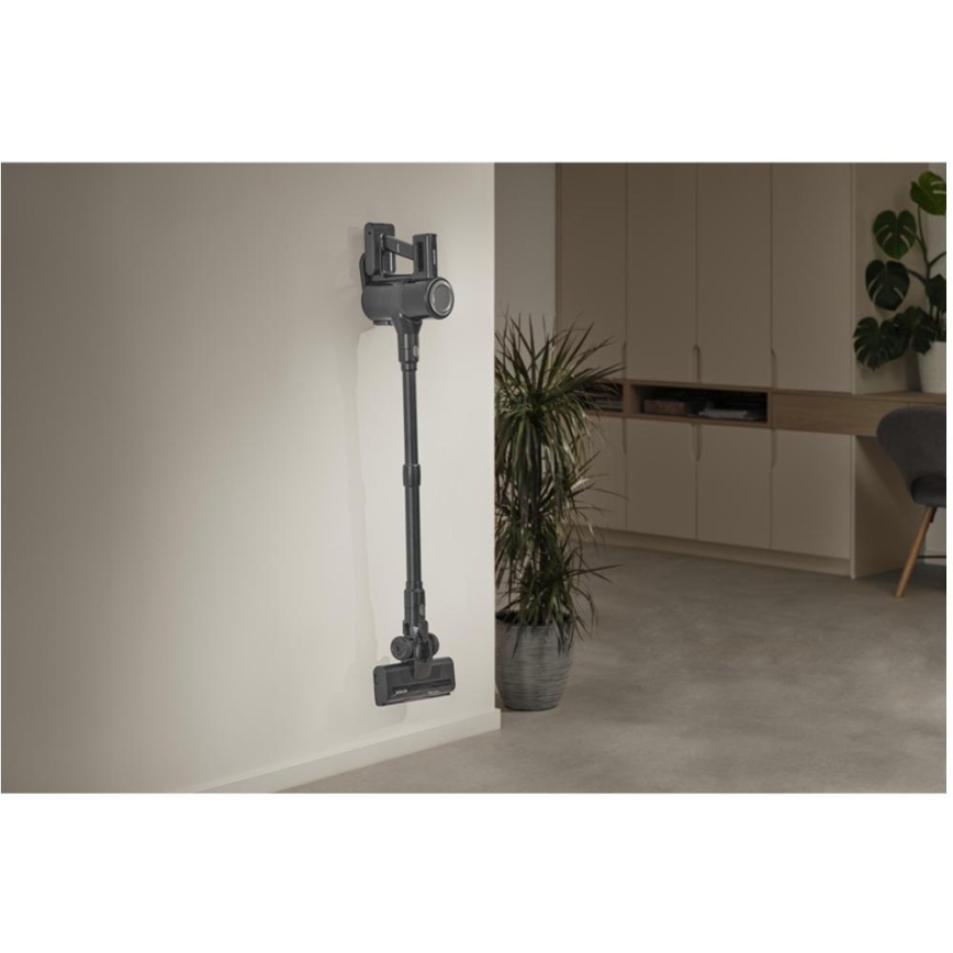 Sencor - Ασύρματη κάθετη ηλεκτρική σκούπα 2-σε-1 200W/2600 mAh μαύρη