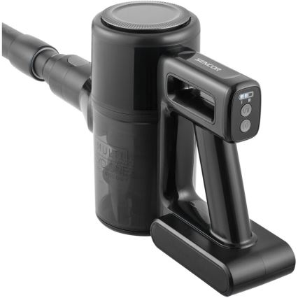 Sencor - Ασύρματη κάθετη ηλεκτρική σκούπα 2-σε-1 200W/2600 mAh μαύρη
