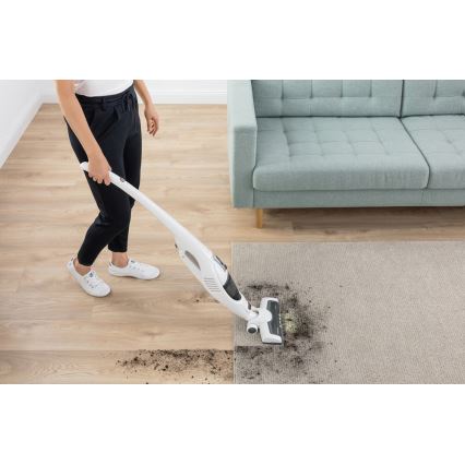 Sencor - Ασύρματη ηλεκτρική σκούπα 2σε1 με σκουπάκι χειρός 2200 mAh