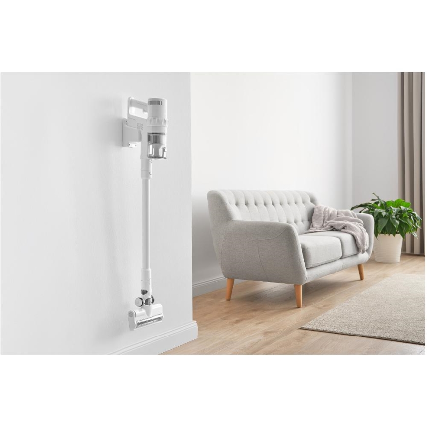 Sencor - Ασύρματη ράβδος ηλεκτρικής σκούπας 2 σε 1 250W/2200 mAh λευκό