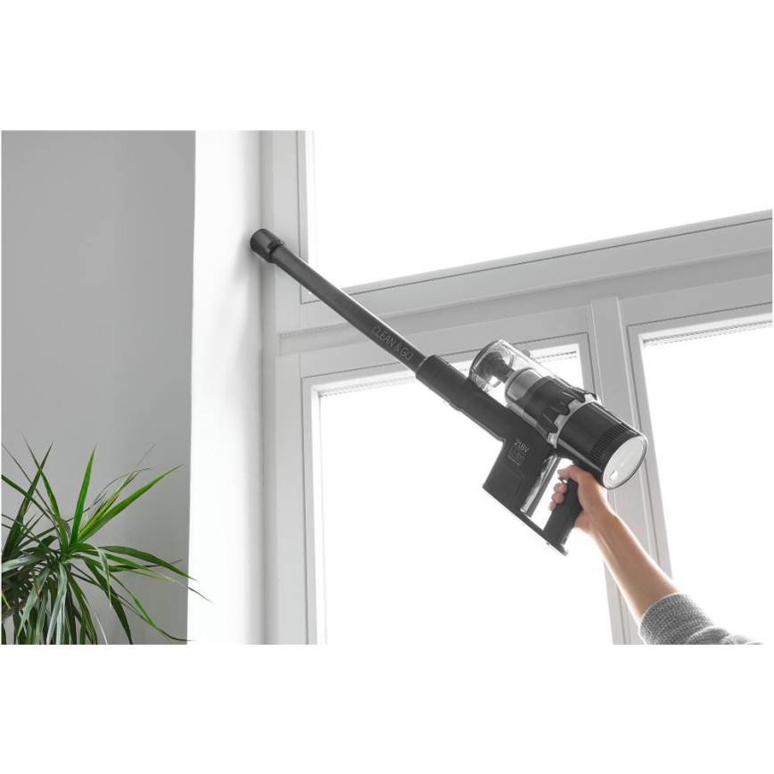 Sencor - Ασύρματη ράβδος ηλεκτρική σκούπα 2 σε 1 250W/2200 mAh μαύρο