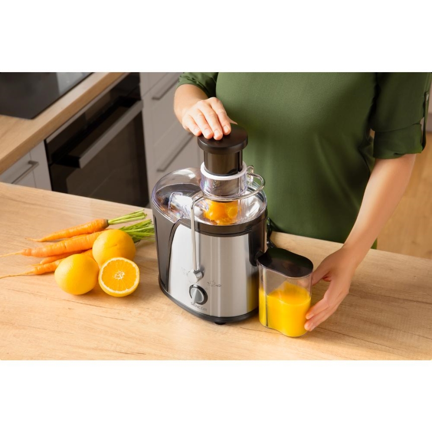 Sencor - Αποχυμωτής 400W/230V ματ χρώμιο/μαύρο