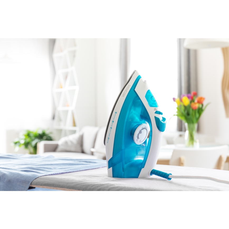 Sencor - Ατμοσίδερο 2000W/230V μπλε/λευκό