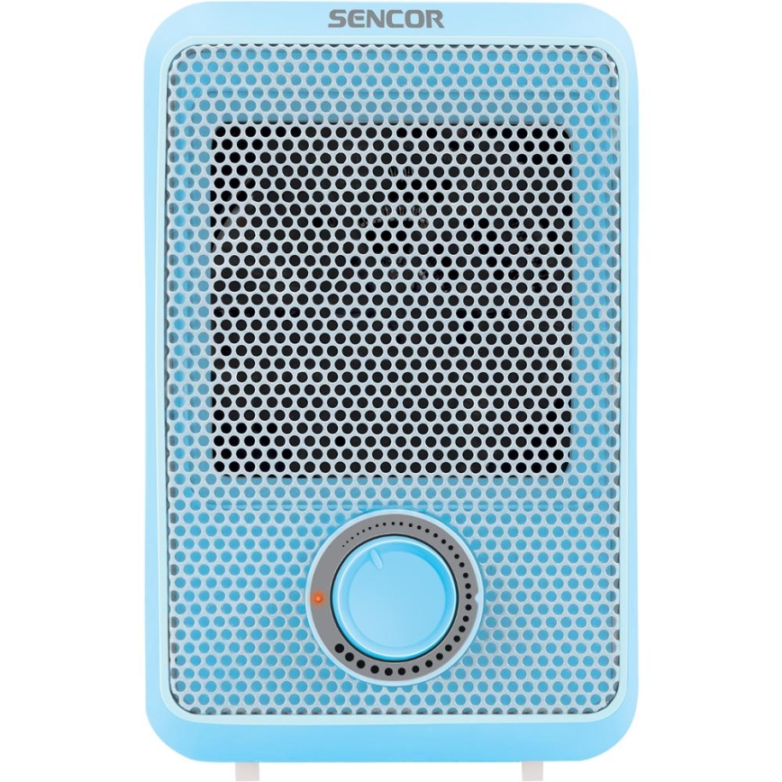 Sencor - Αερόθερμο 600 W/230 V μπλε/λευκό
