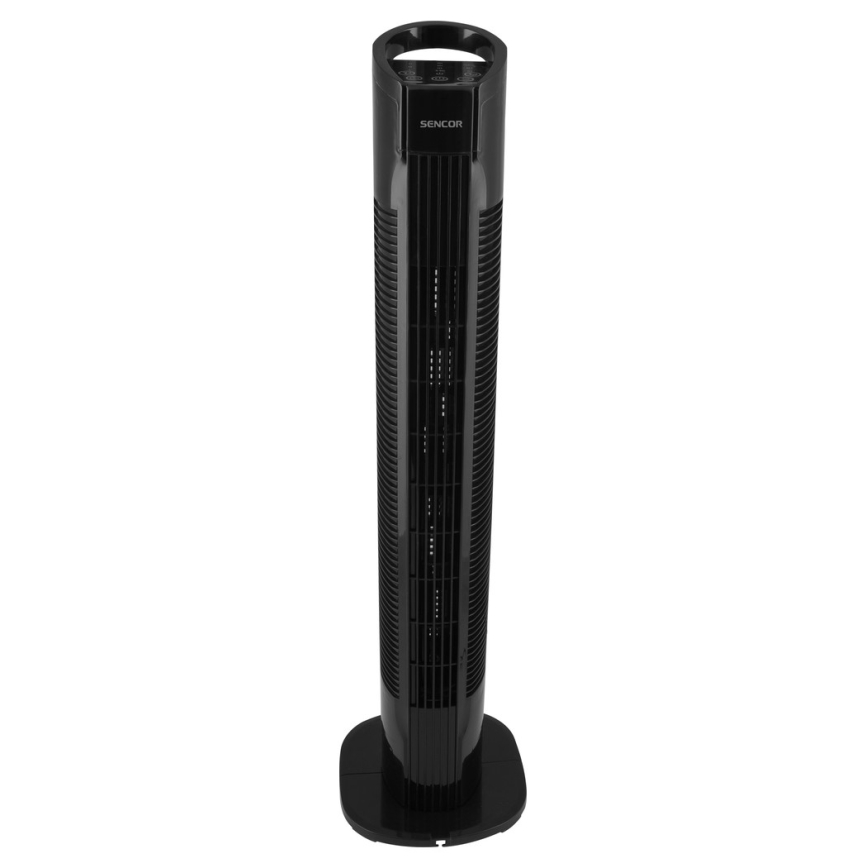 Sencor - Ανεμιστήρας δαπέδου 50W/230V μαύρο + τηλεχειριστήριο