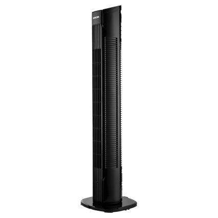 Sencor - Ανεμιστήρας δαπέδου 50W/230V μαύρο + τηλεχειριστήριο