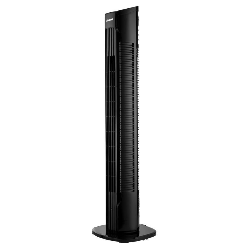 Sencor - Ανεμιστήρας δαπέδου 50W/230V μαύρο + τηλεχειριστήριο