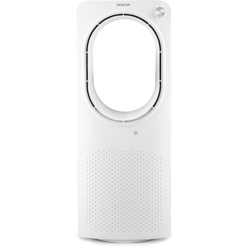 Sencor - Bladeless επιδαπέδιο ανεμιστήρας 50W/230V λευκό