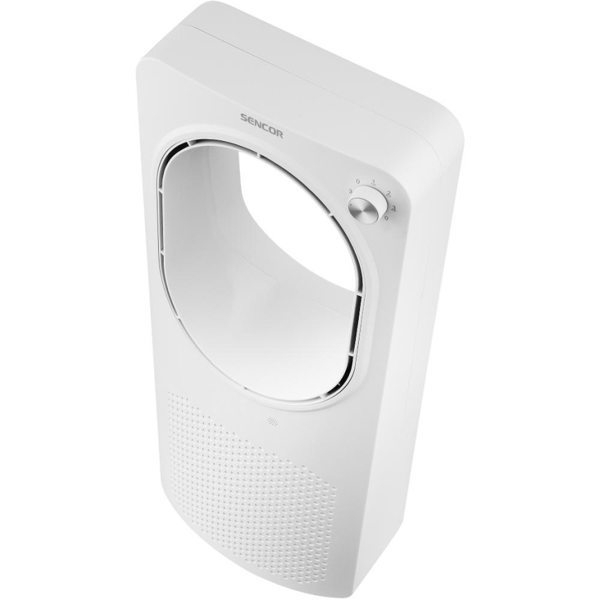 Sencor - Bladeless επιδαπέδιο ανεμιστήρας 50W/230V λευκό