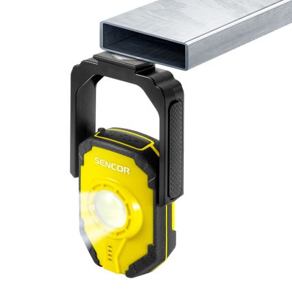 Sencor - Φακός LED με power bank LED/10W/2000 mAh IP44