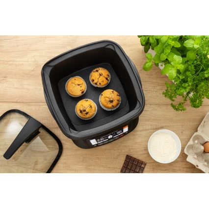 Sencor - Φριτέζα - Πολυμάγειρας με αξεσουάρ 1800W/230V 18 λειτουργίες 4,8l