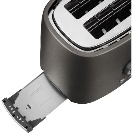 Sencor - Φρυγανιέρα για δύο φέτες 1000W/230V ανθρακί