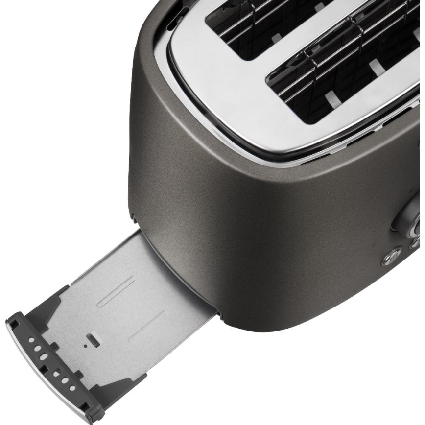 Sencor - Φρυγανιέρα για δύο φέτες 1000W/230V ανθρακί