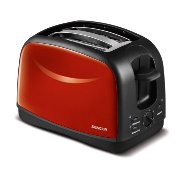 Sencor - Φρυγανιέρα δύο θέσεων 850W/230V κόκκινο