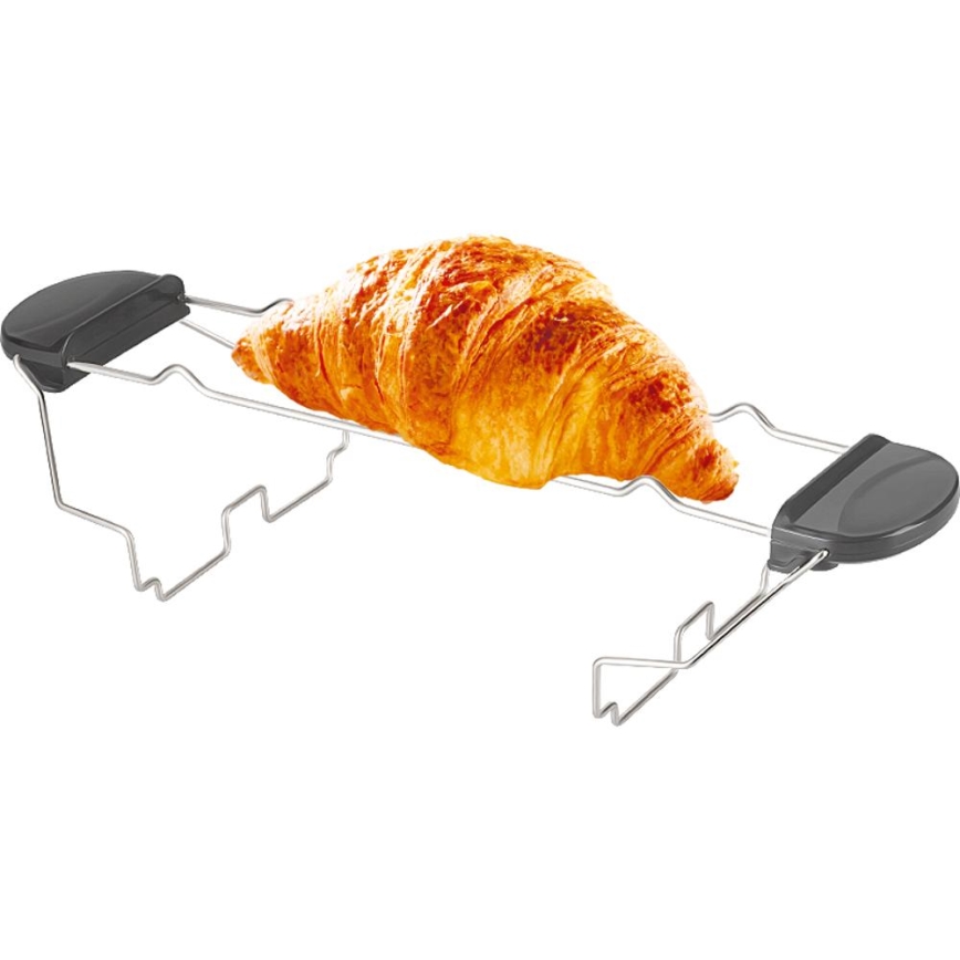 Sencor - Φρυγανιέρα με δύο θέσεις και σχάρα επαναθέρμανσης 1000W/230V ροζ