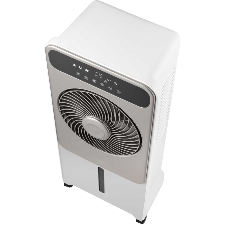 Sencor - Φορητός κλιματιστικός ανεμιστήρας 28W/230V γκρι με τηλεχειριστήριο