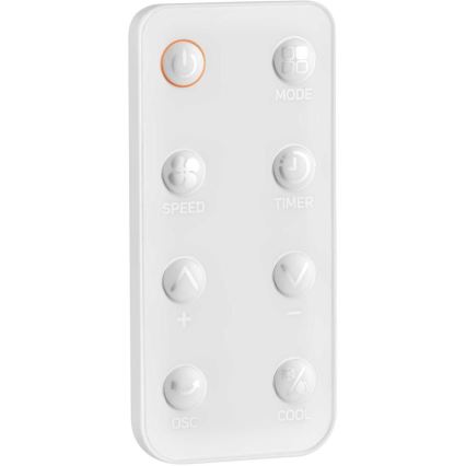 Sencor - Φορητός κλιματιστικός ανεμιστήρας 28W/230V γκρι με τηλεχειριστήριο